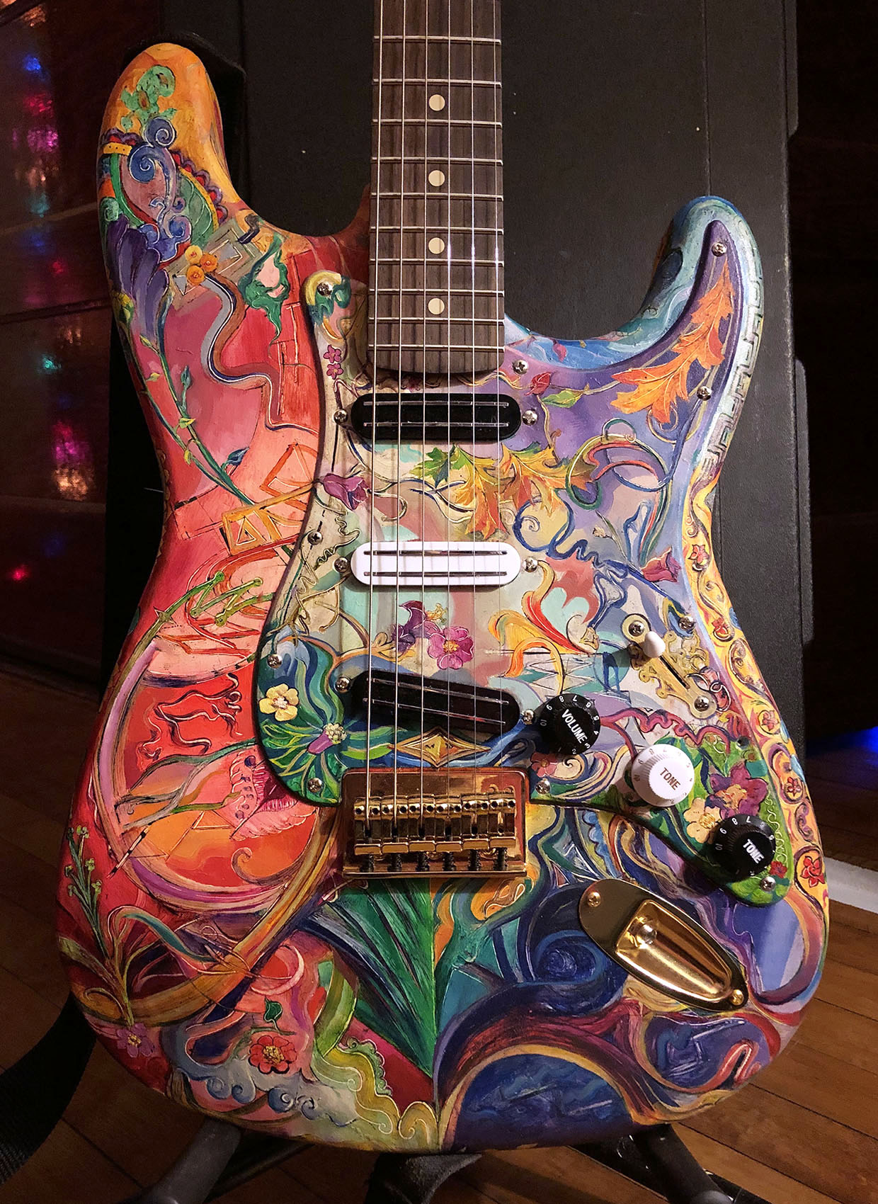 Dylan Rabe - Painted Guitar